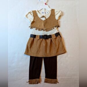 Toddler Girls 2 Piece Halloween Costume Size 24 Months